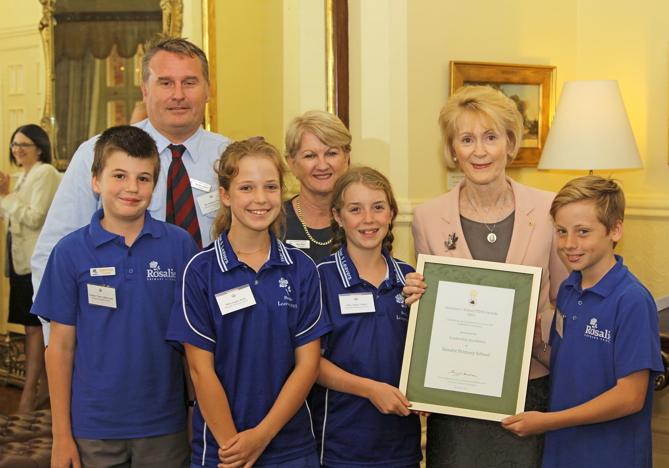 Rosalie Governor School STEM Awards Winner 2015