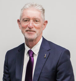 Stephen Edwell smiling