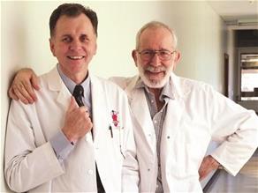 Professor Barry Marshall and Dr Robin Warren 2007 Science Hall of Fame