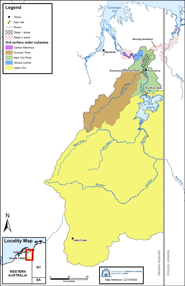 Ord surface water allocation plan area