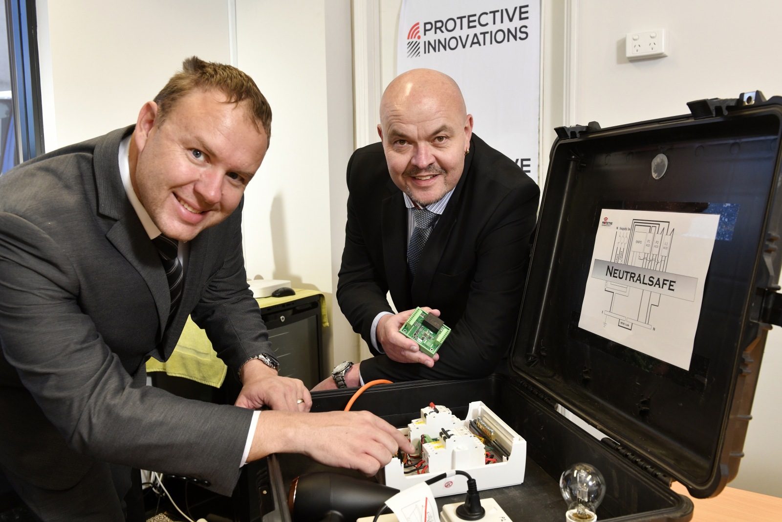 Image of representatives from Protective Pty Ltd 
