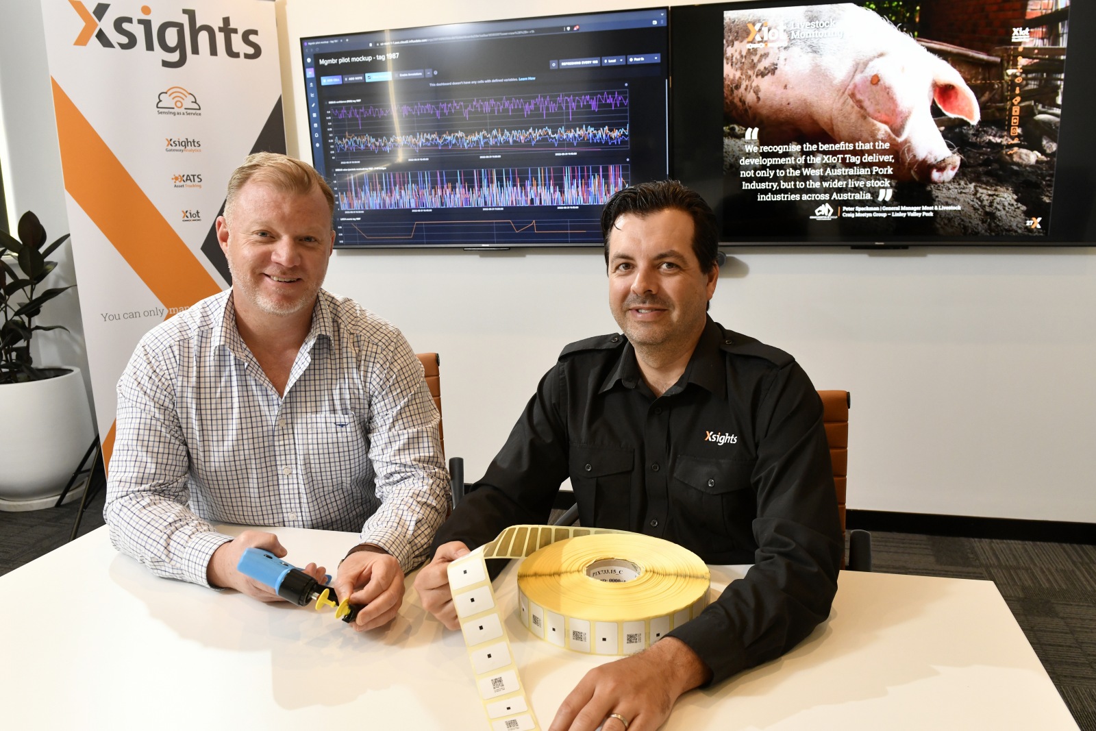 Image of two representatives from XSights