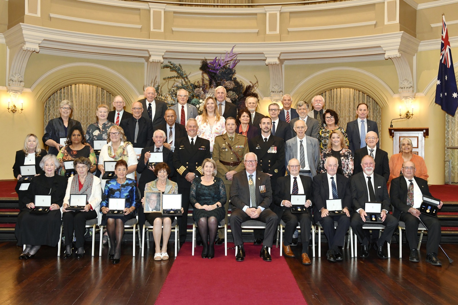 Picture taken at Investiture Ceremonies, May 2023