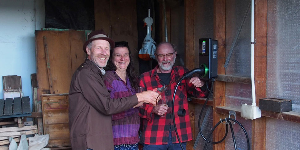 Oranje Tractor Wines - EV charger