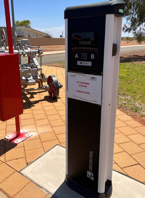 Charger at Upper Gascoyne. 