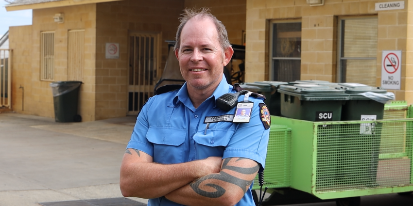 Meet Casuarina Prison’s Cleaning Instructor, Francis, preparing men in care to start with a clean slate. 