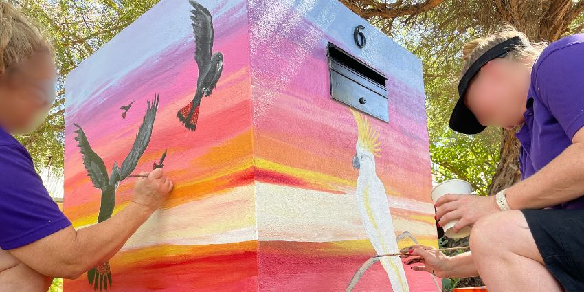 Stamped with pride – Boronia letterboxes post a brighter future