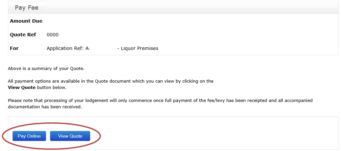 Step 4 - Extended trading permit online lodgement