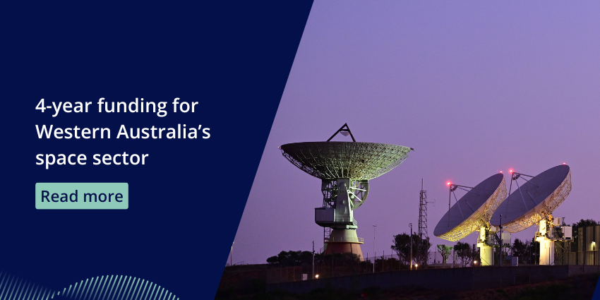4-year funding for WA's space sector