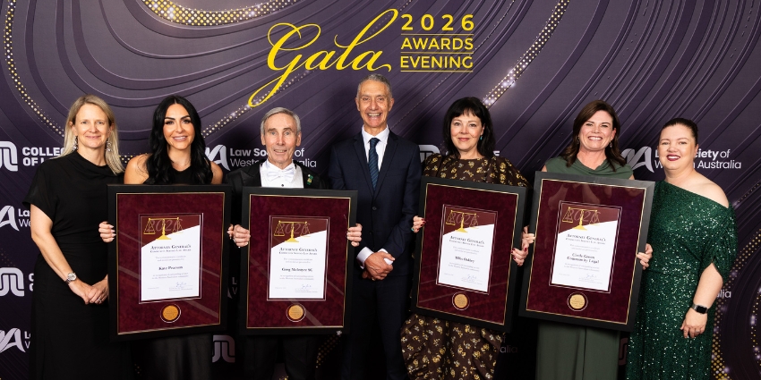 Community Service Law Awards 2026 winners