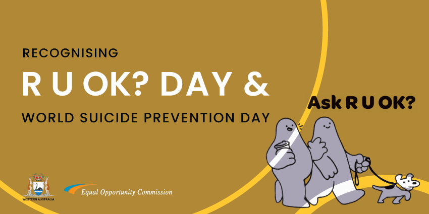 r u ok? day and world suicide prevention day