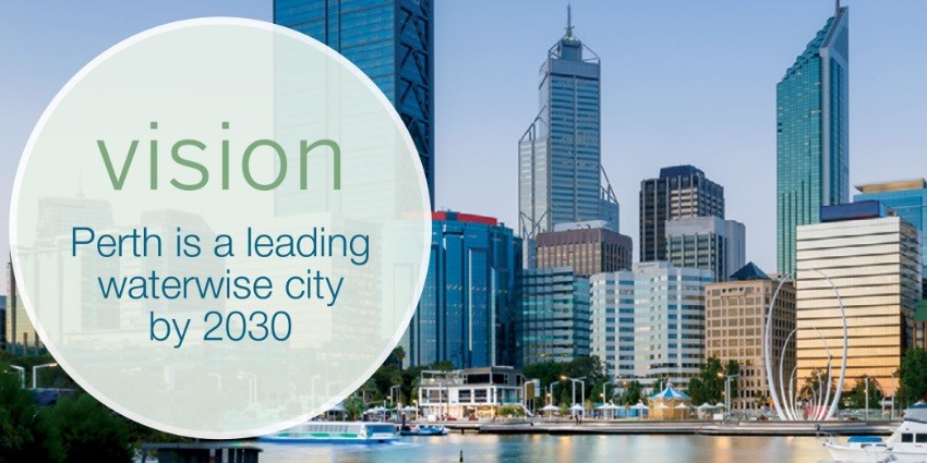 Perth city buildings and Elizabeth quay