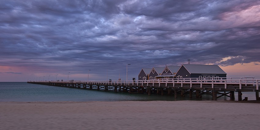 Sunset at Busselton Jetty 