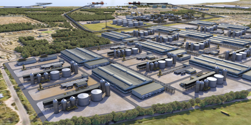 Artist rendition H2Perth, image provided by Woodside