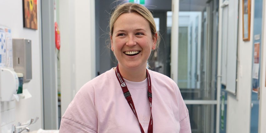 Photo of a Mental Health Nurse at a custodial facility
