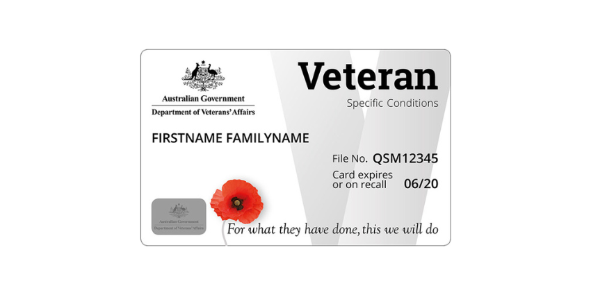 Veteran White Card