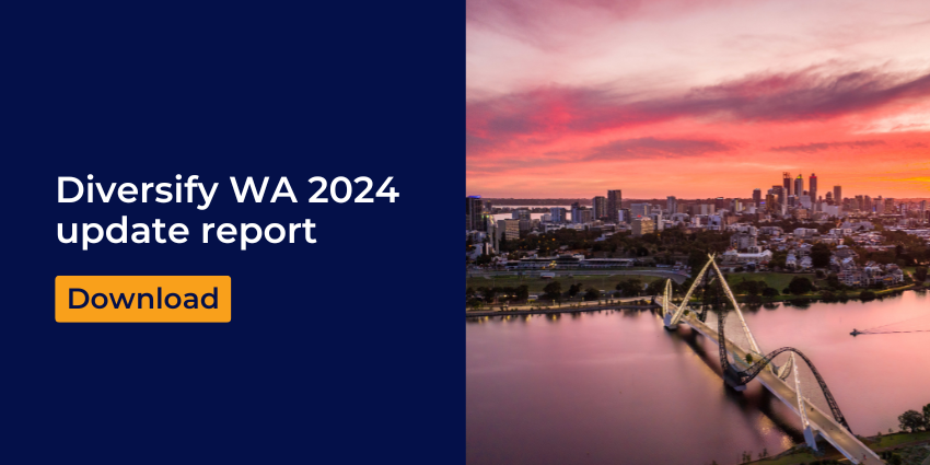 Diversify WA - update report web tile