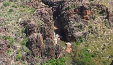 Aerial view of Galeru Gorge