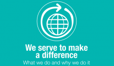 logo for the DWER value, we serve to make a difference