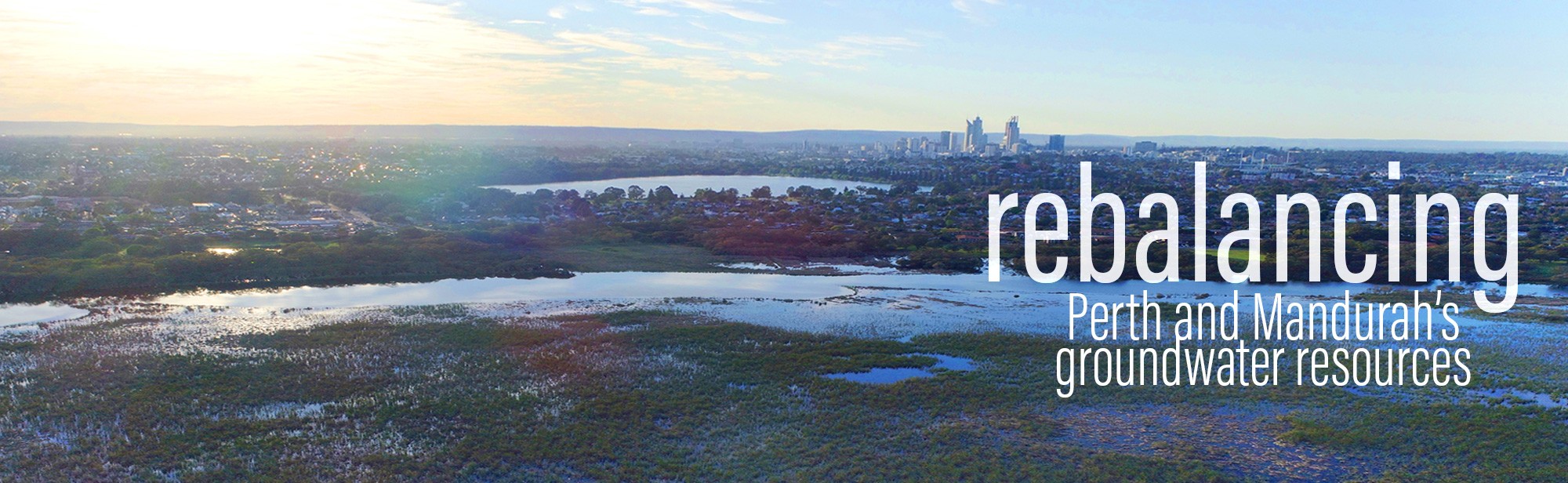 perth and mandurah's groundwater rebalance