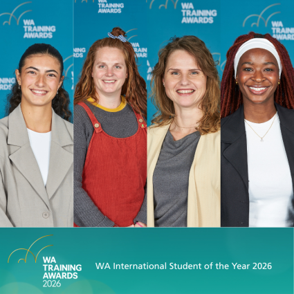 Four WA International Student of the Year Award 2026 finalists